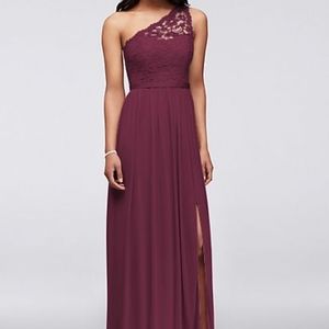 David's Bridal Bridesmaid Dress